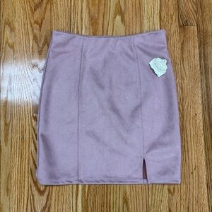 Altar'd State Blush Pink Bodycon Pencil Mini Skirt